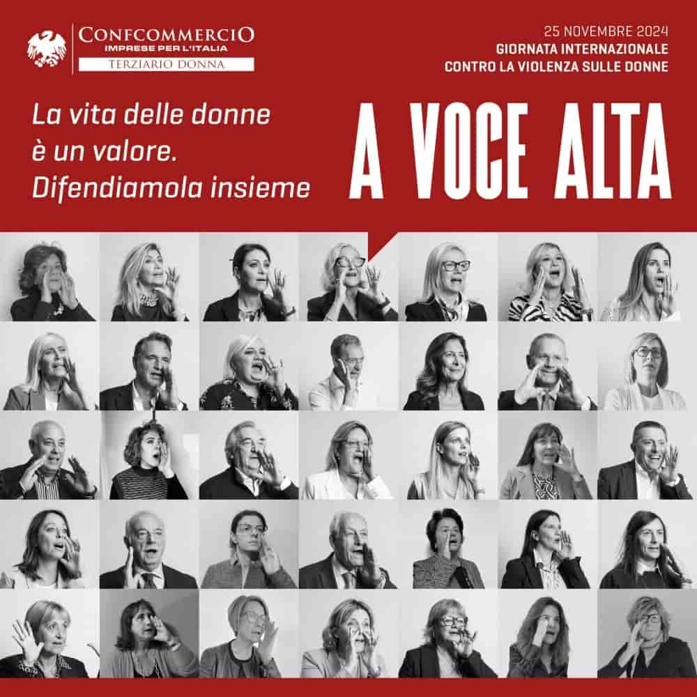 Violenza di genere: Confcommercio 'alza la voce'