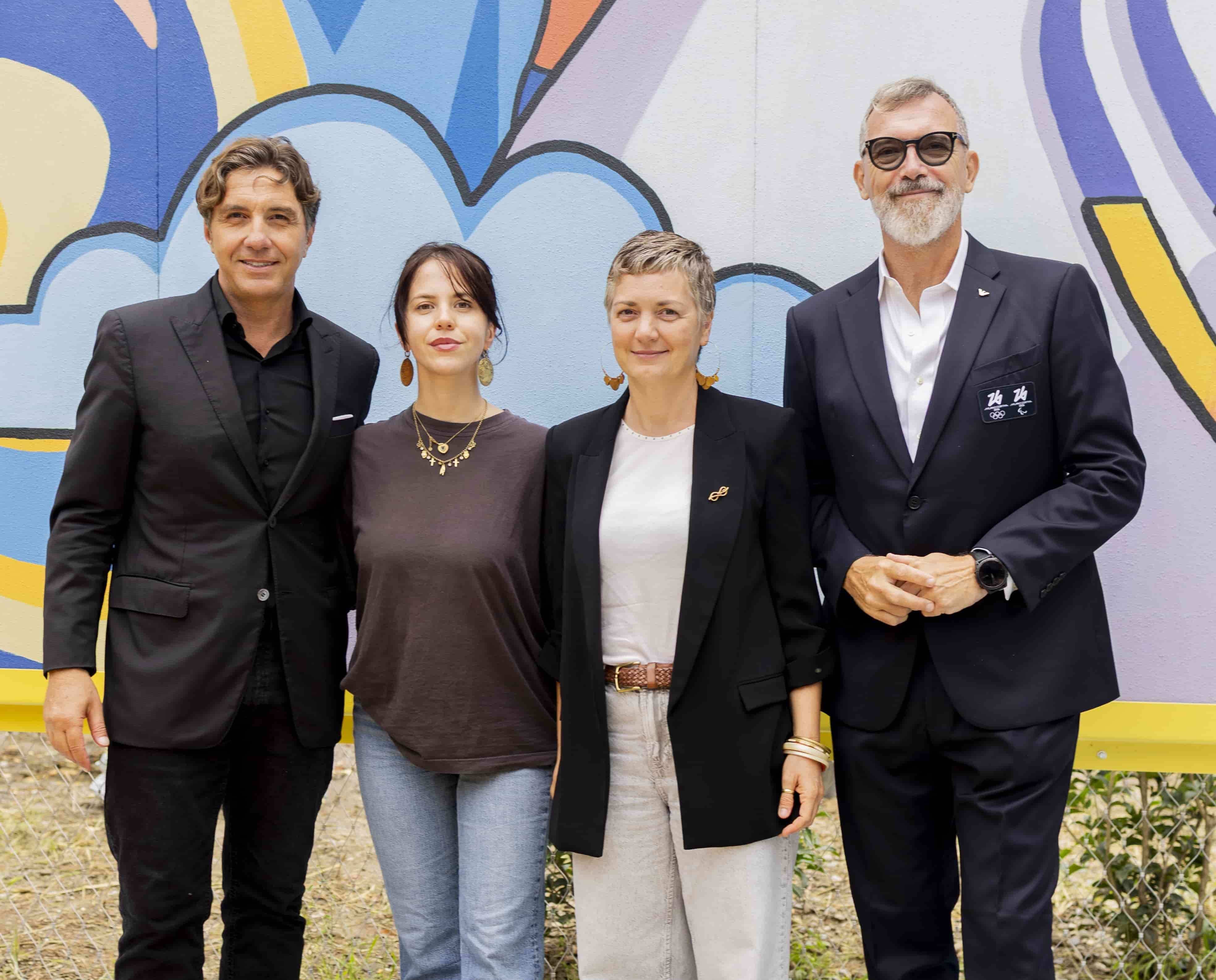 Milano si colora di verde, un'eredità olimpica firmata Visa