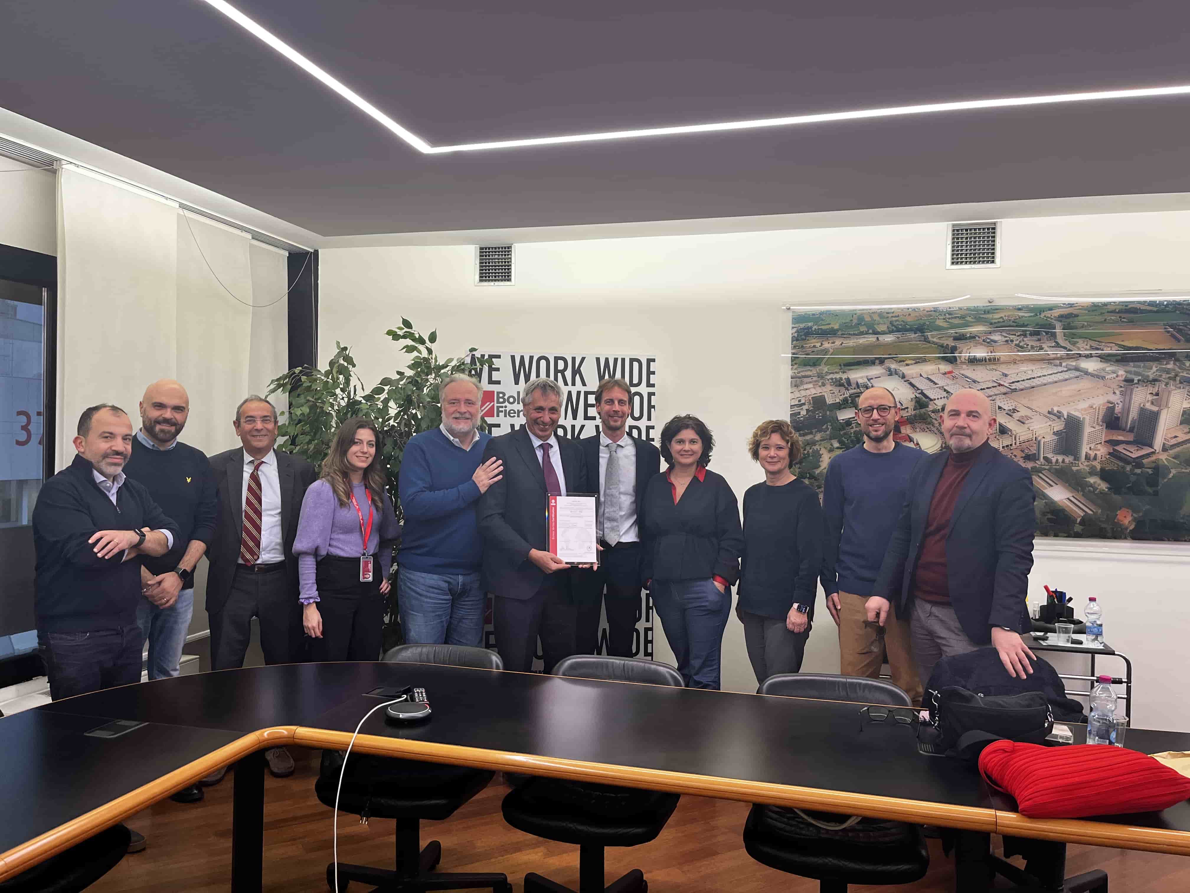 Cersaie ottiene da Bureau Veritas la certificazione ISO 20121