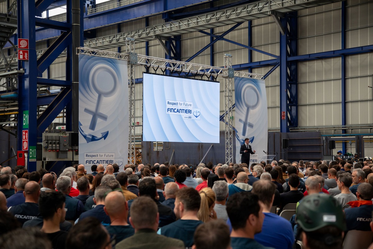 “Respect for Future” di Fincantieri fa tappa a Marghera