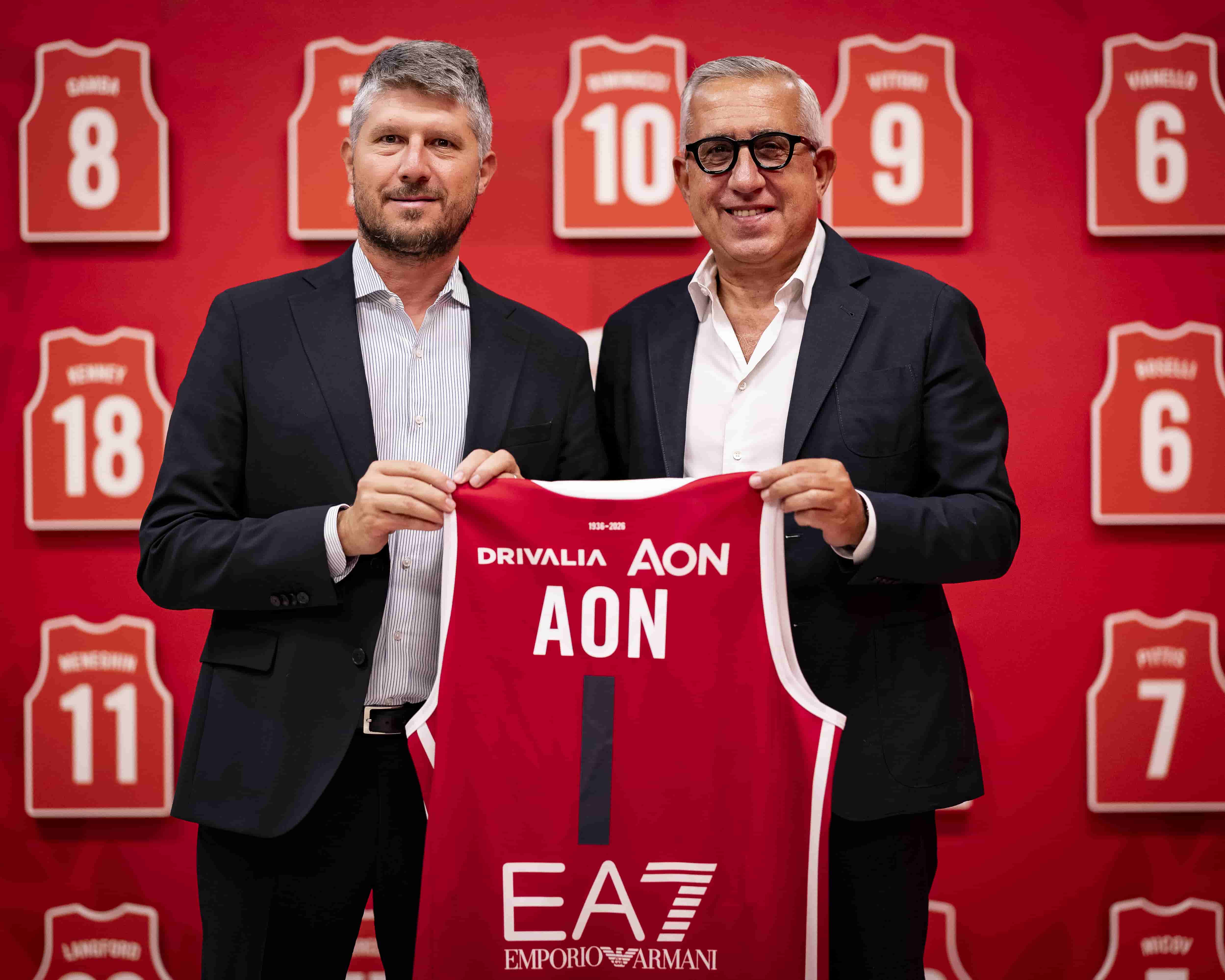 Aon annuncia il rinnovo pluriennale della partnership con Olimpia Milano