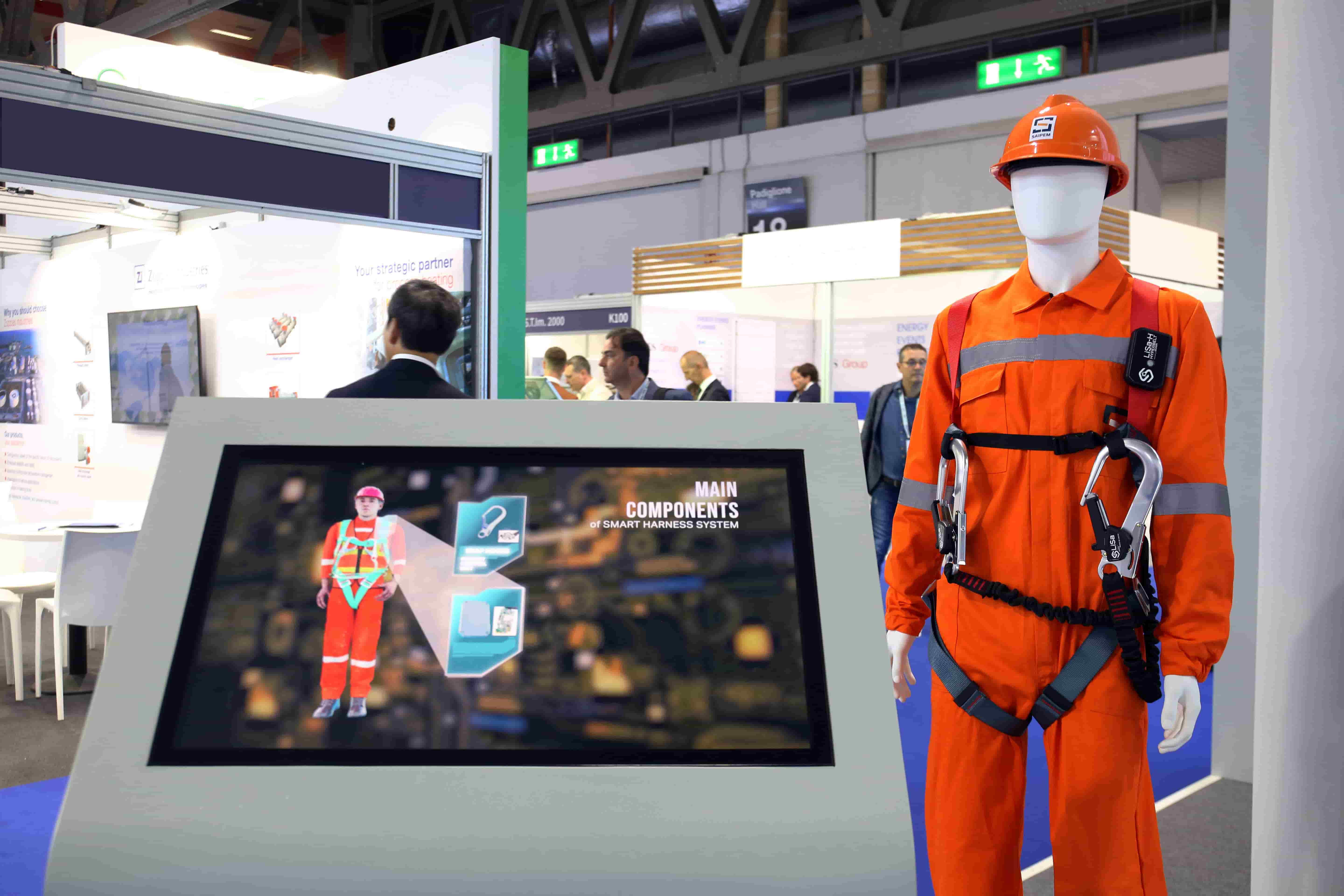 Saipem lancia LiSa Hyper Harness, l’imbracatura intelligente