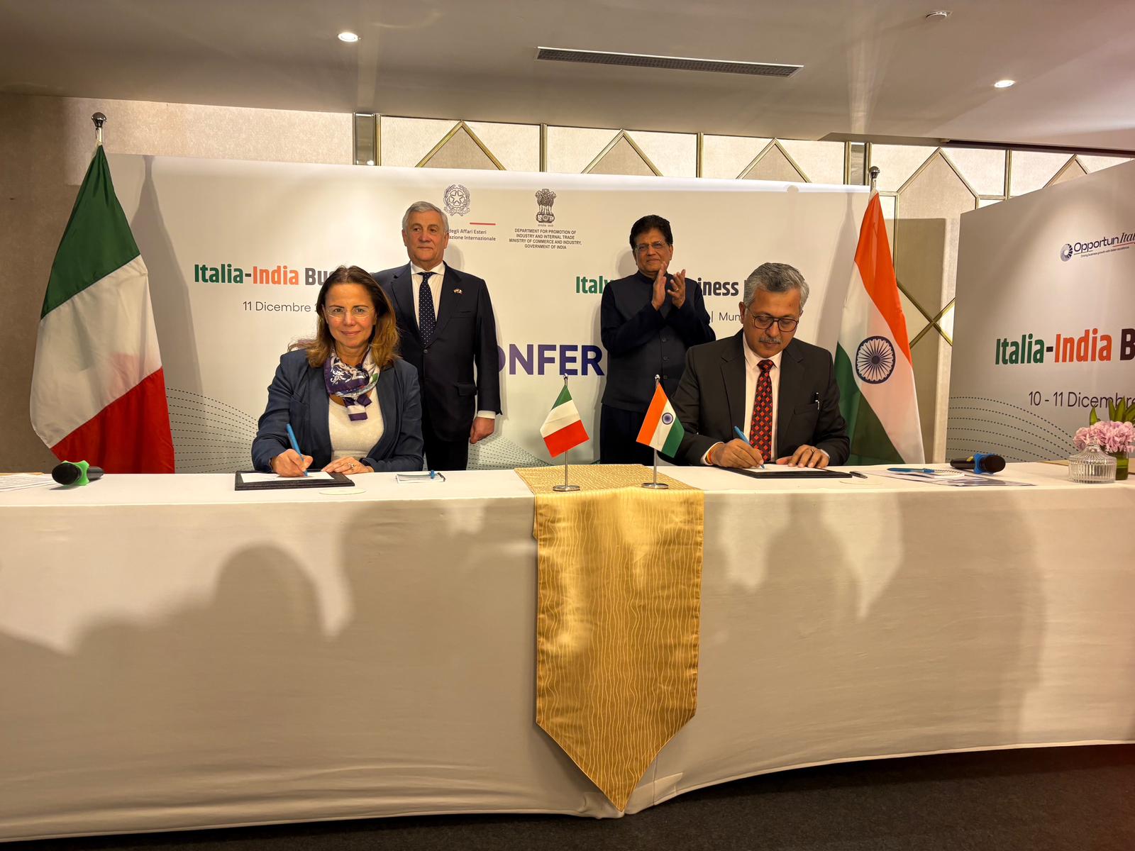 SIMEST e Indian Chamber of Commerce firmano un Memorandum of Understanding