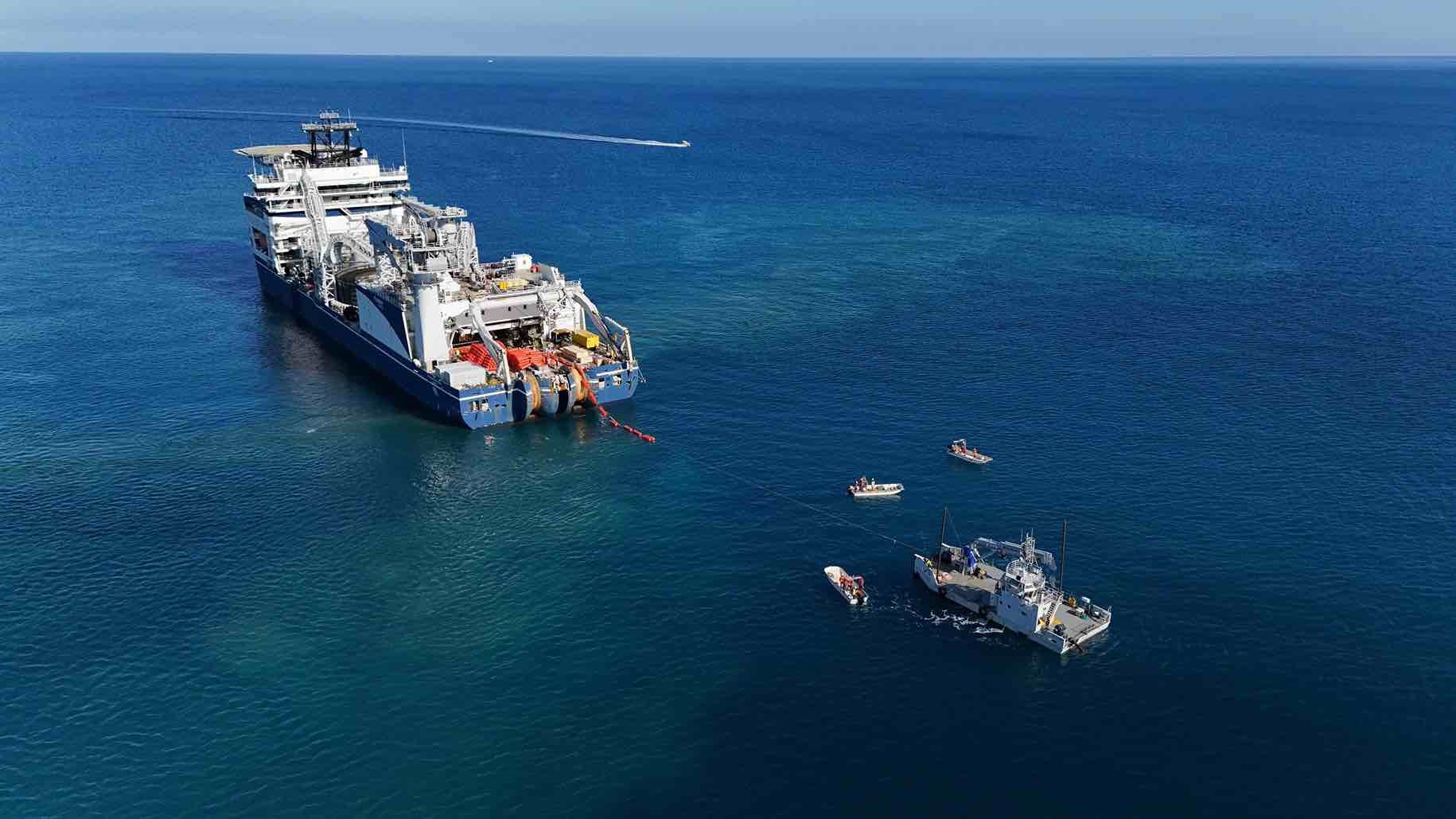 Terna, completata la posa del ramo est del Tyrrhenian Link: collegherà Campania e Sicilia