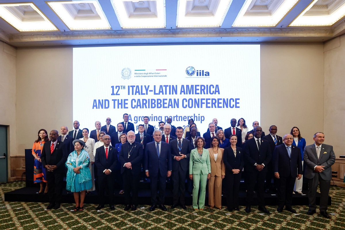 Il Ministro Tajani inaugura la XII Conferenza Italia-America Latina e Caraibi
