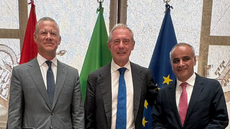 Italia-Eau: Urso incontra l’Inviato Speciale per gli Affari e la Filantropia Jafar