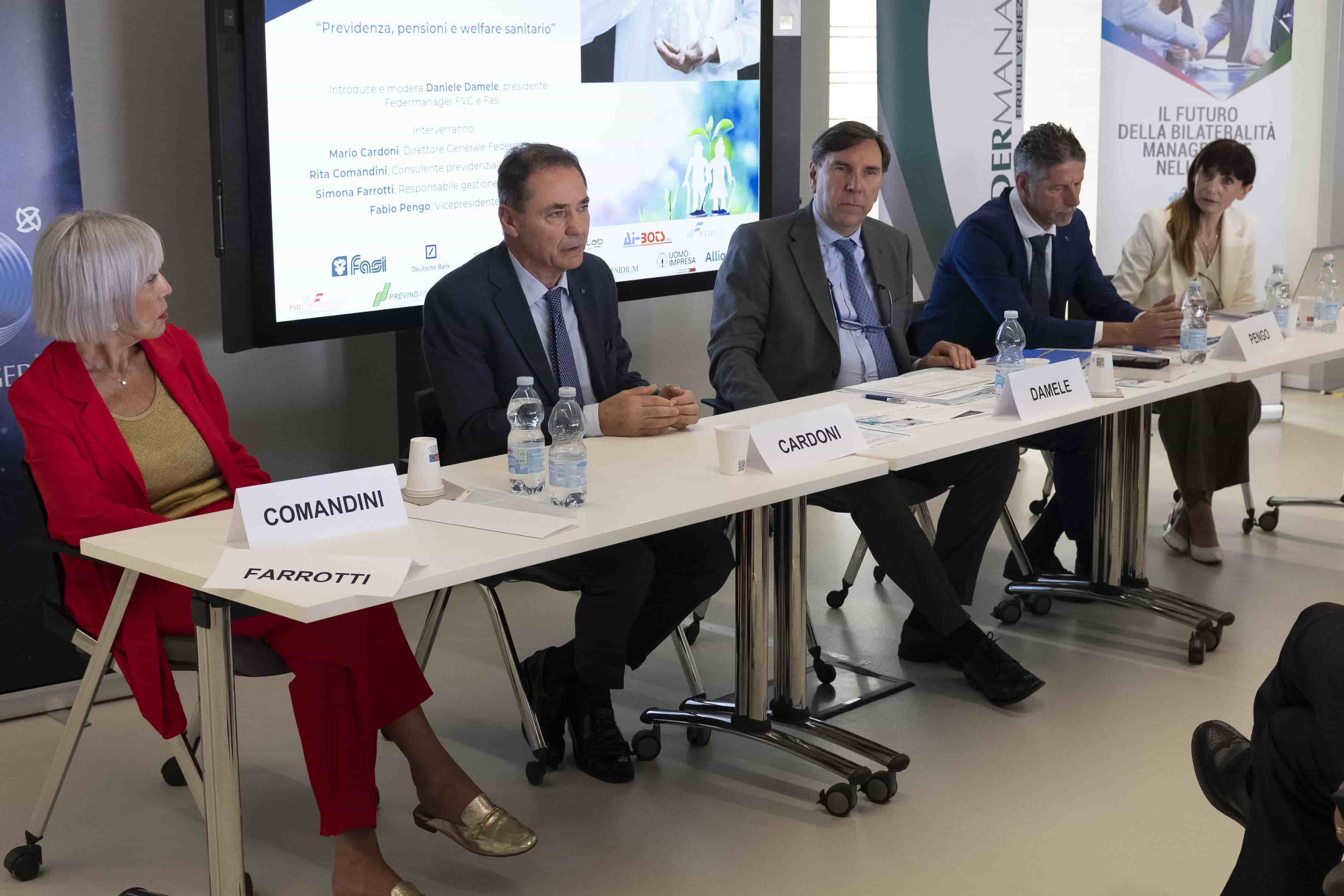 Federmanager FVG, Talk Show: “Previdenza, pensione e welfare sanitario”