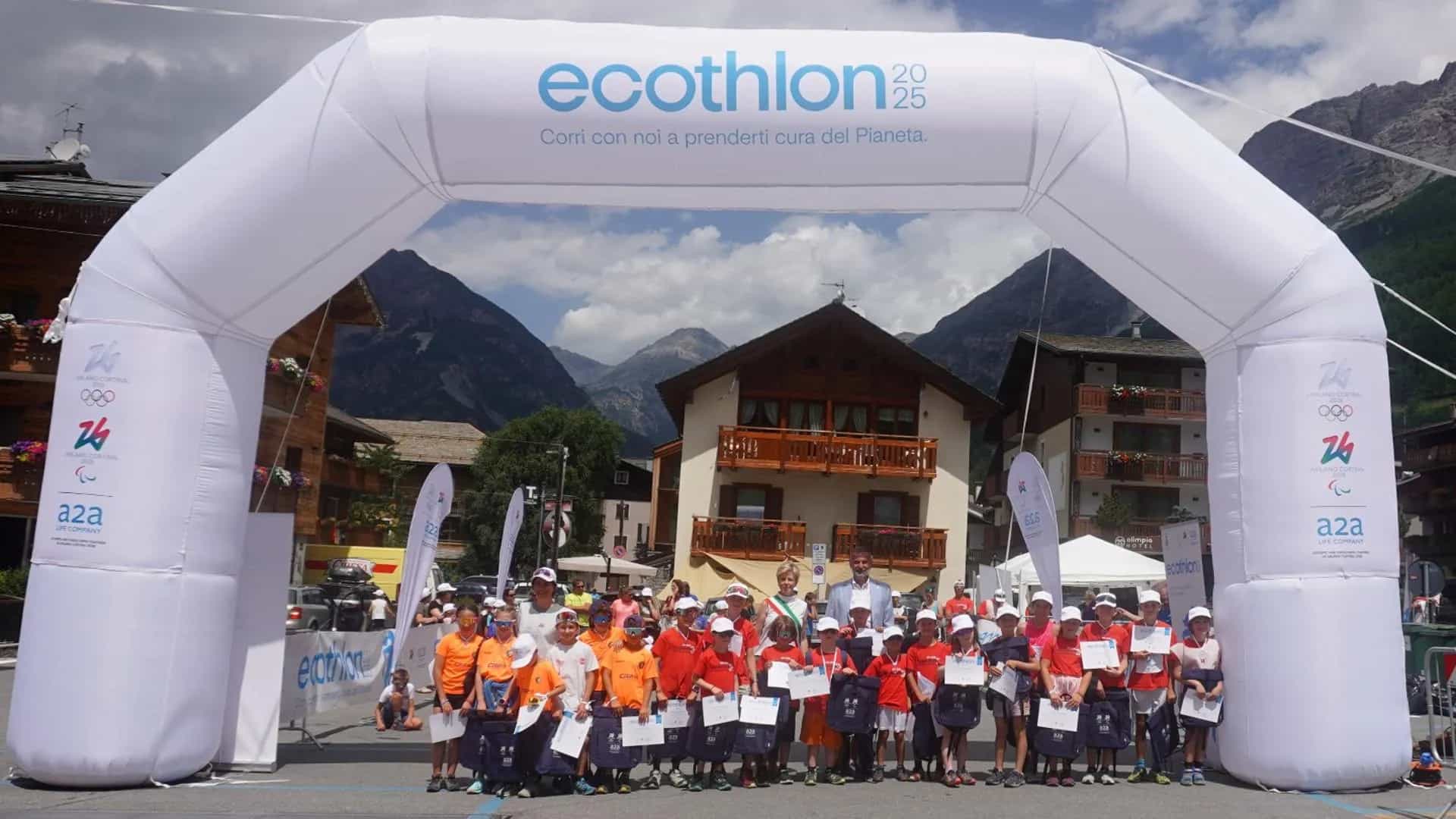 Olympic Day: A2A inaugura in Valtellina e Valchiavenna l'Ecothlon