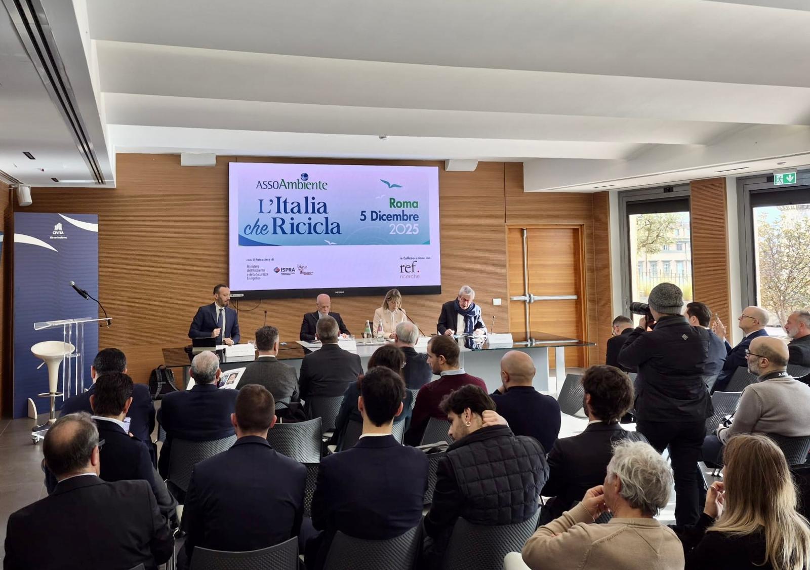 “L’Italia che Ricicla 2025”: economia circolare italiana tra eccellenze consolidate e ritardi strutturali