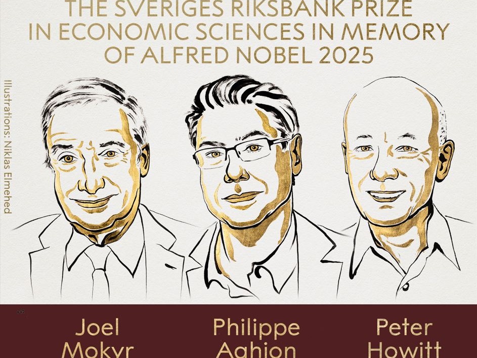 Il Nobel per l'Economia assegnato a tre studiosi del potere della tecnologia nel processo di crescita