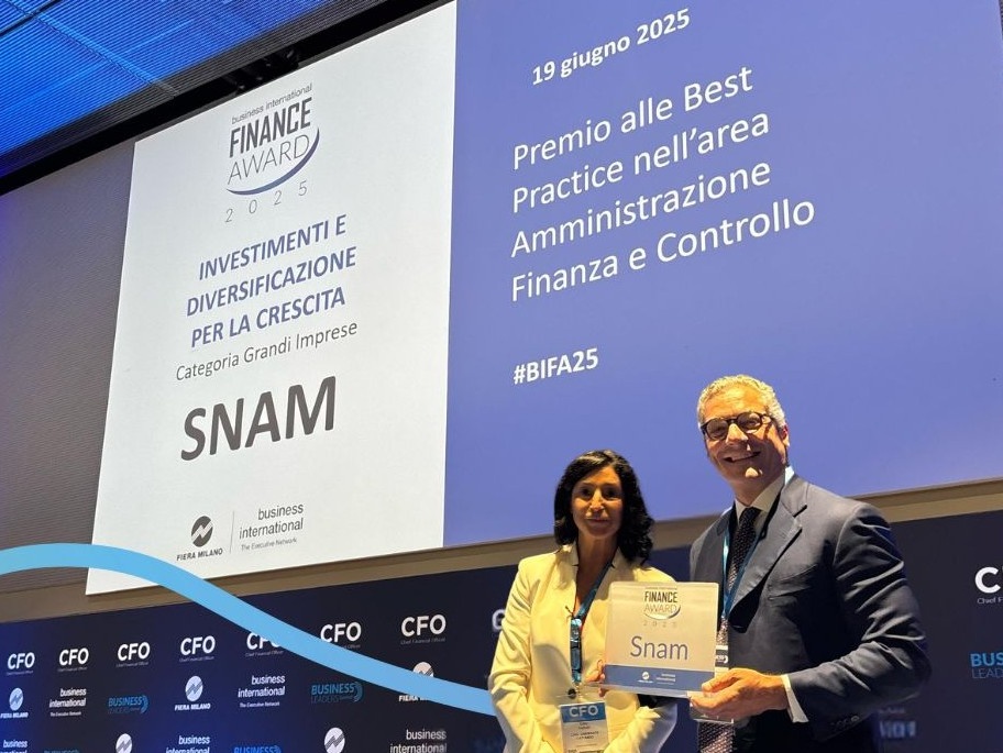 Snam protagonista al CFO Summit 2025 grazie alla strategia finanziaria sostenibile e orientata alla crescita