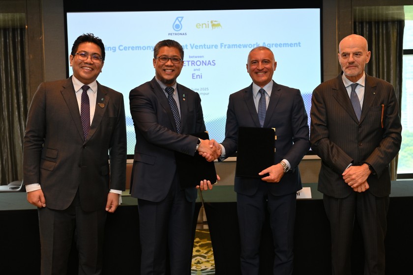 Eni e Petronas: nasce una nuova società congiunta per gas e idrocarburi tra Indonesia e Malesia