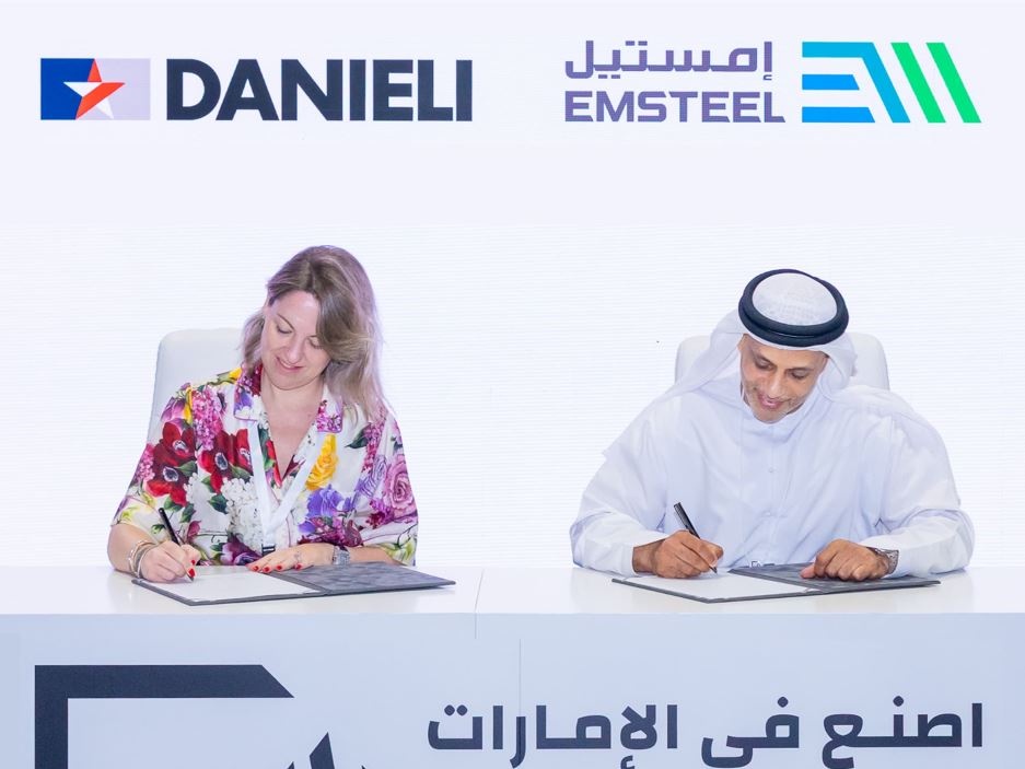 Danieli avvia due innovativi progetti negli Emirati Arabi sviluppati per Emsteel