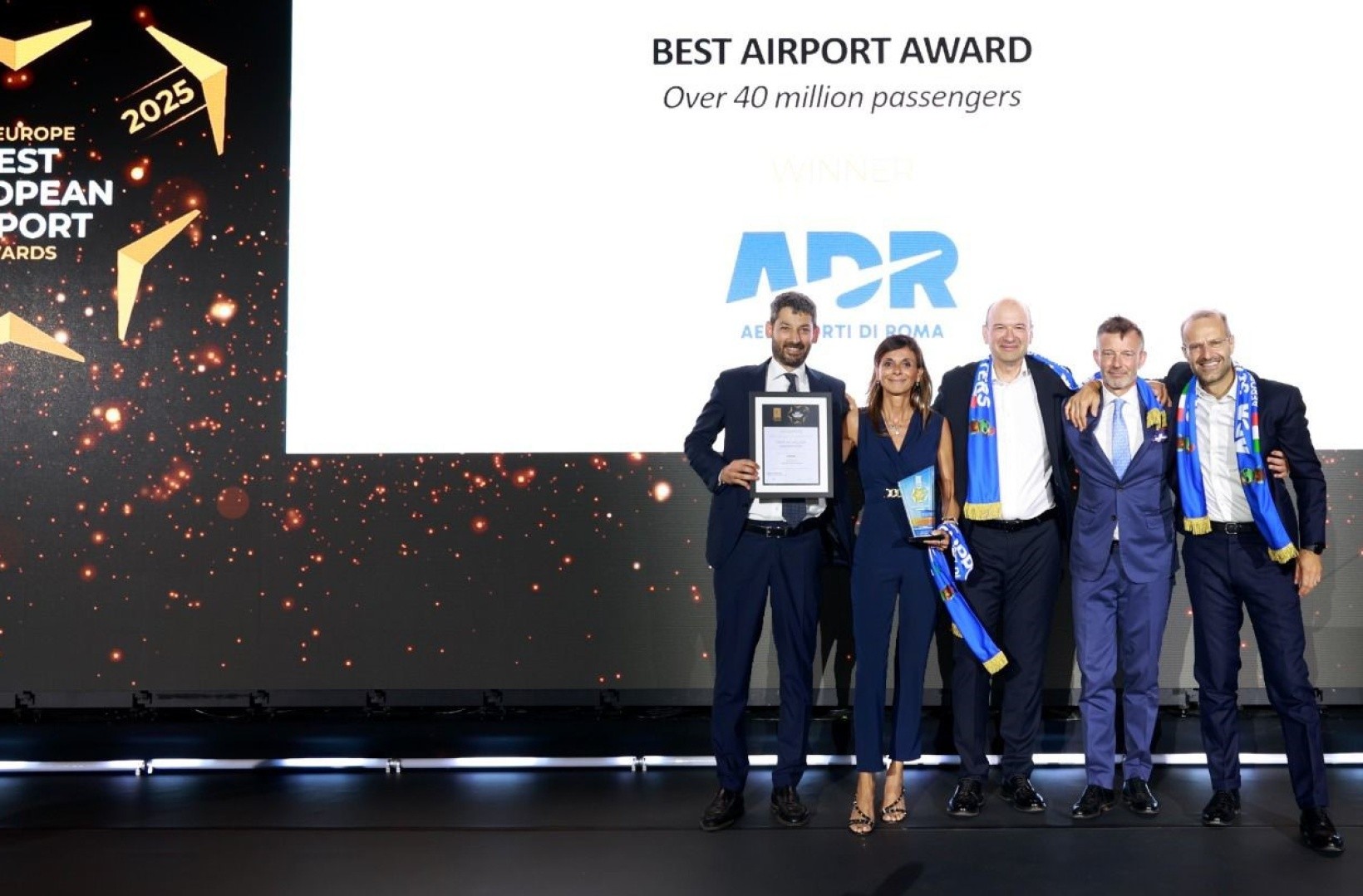 ADR: l'aeroporto di Roma Fiumicino confermato il migliore in Europa