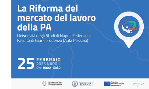 “Riforma del mercato del lavoro della PA”, al via il ciclo di incontri