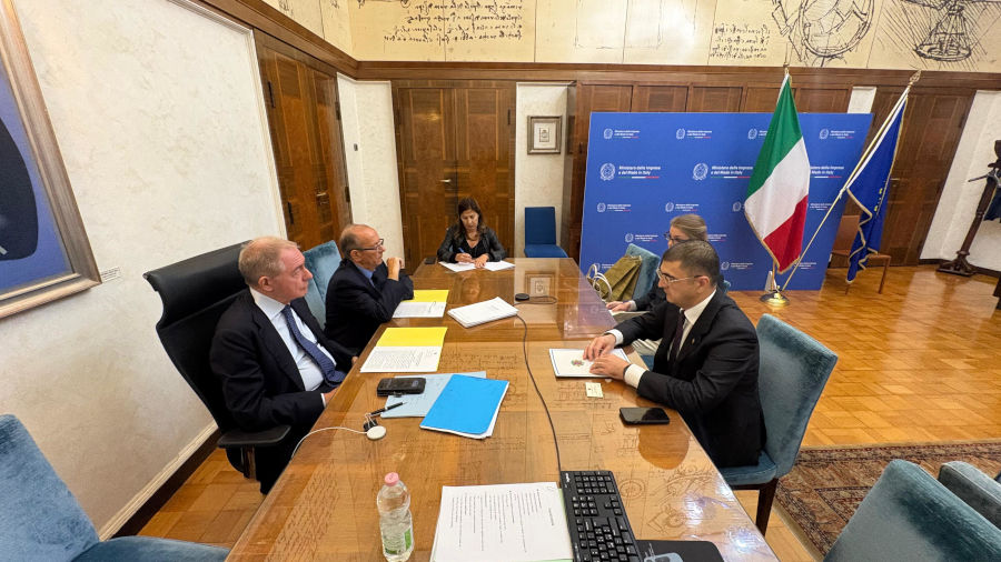 Italia-Turkmenistan: Urso incontra l’Ambasciatore Komekov