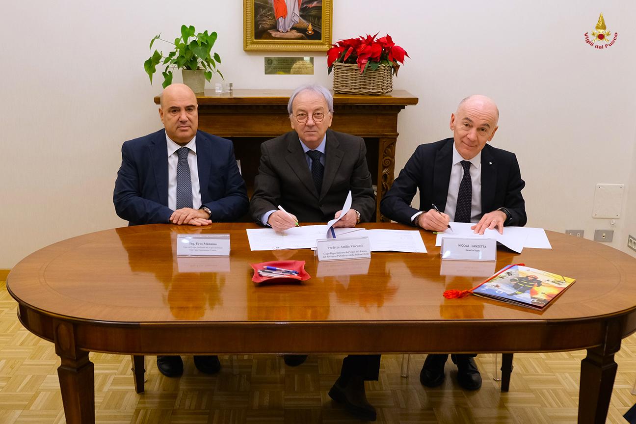 Vigili del fuoco ed Enel insieme per rafforzare sicurezza e sviluppare progetti innovativi